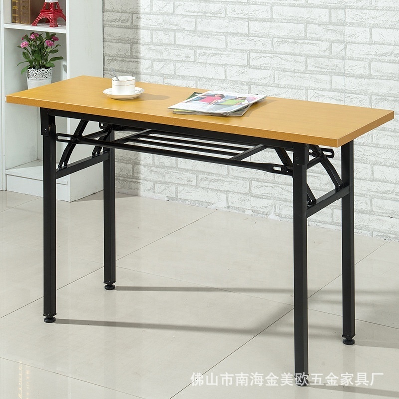 portable standing student school lunch acacia teacher table portable foldable wood top computer workstation work tv desk