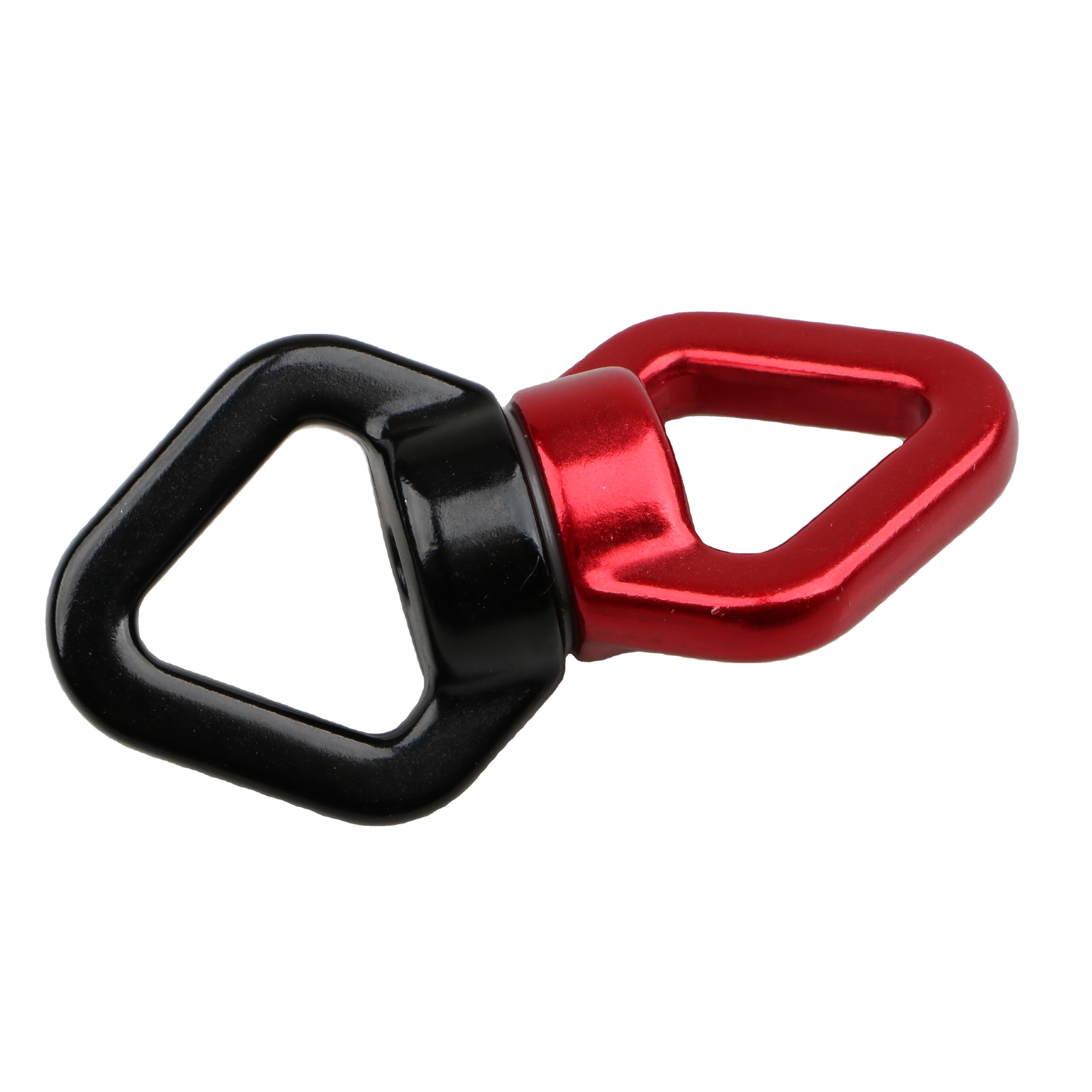 30kn Aluminum Eye Carabiner Rotational Rope Aerial Silks Dance Swing Hammock Climbing Connector Yoga Vitality Swing Swivels