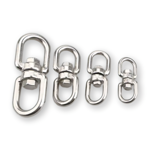 High quality Stainless Steel Swivel Eye Hook Ring Hanging Swivel Eye And Eye Link Swing Swivel