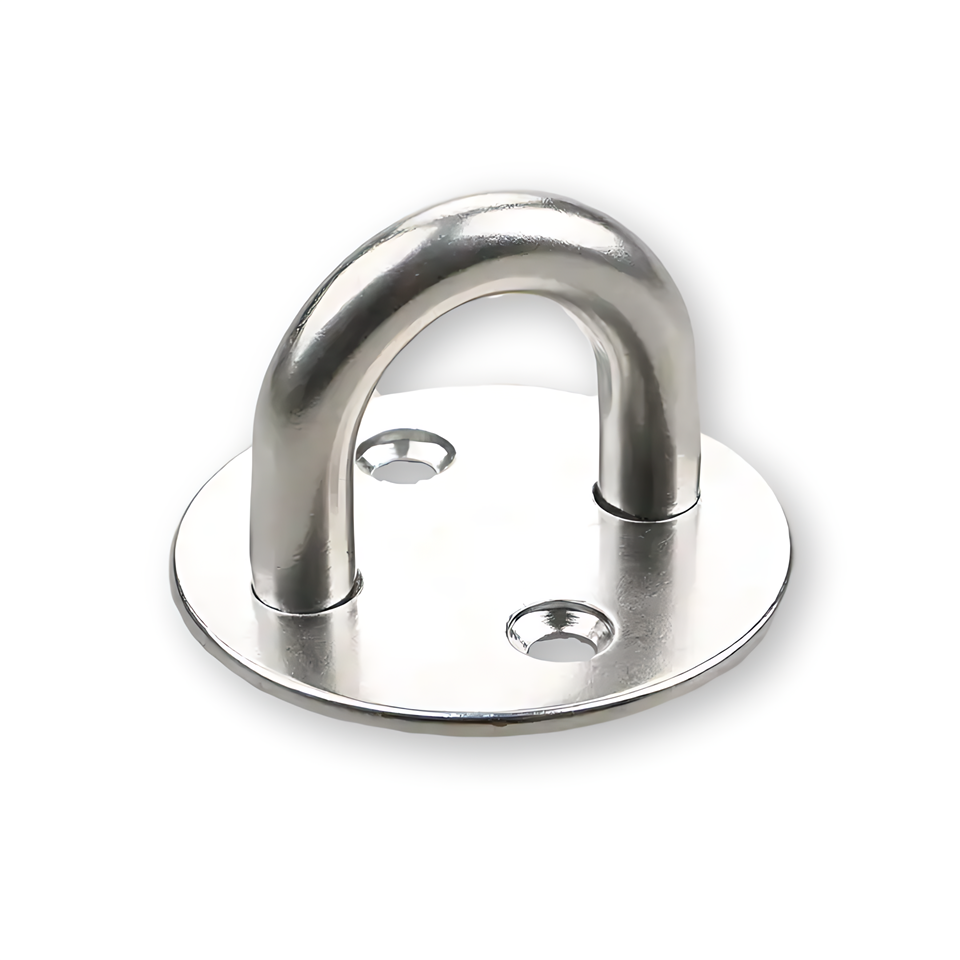 High Quality Marine Ringing Hardware 304/316 Stainless Steel Pad Round Circle Eye Hook Plate