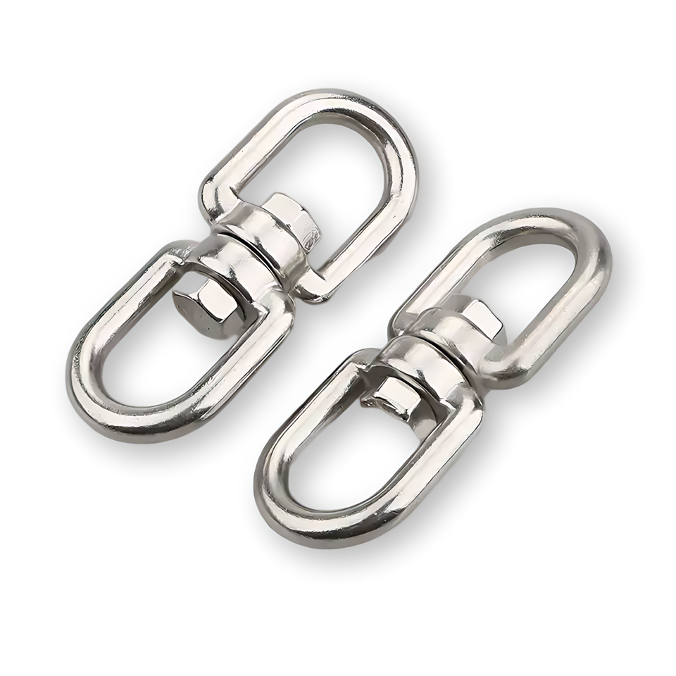 European Type Manufacturing Rigging Hardware Stainless Steel Aisi 304 Or 316 Swivel Eye Hook Link Swing  Eye And Eye Swivel