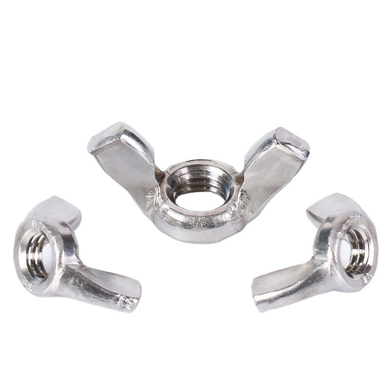 304 stainless steel butterfly screw butterfly bolt ingot claw screw butterfly hand screw snap nut and bolts