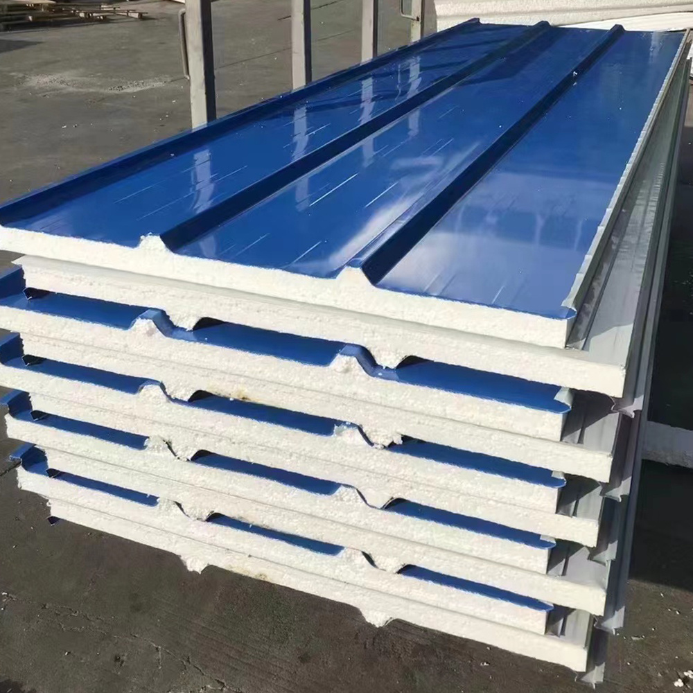 Good quality wall price used styrofoam roof panels sandwich panel for container house