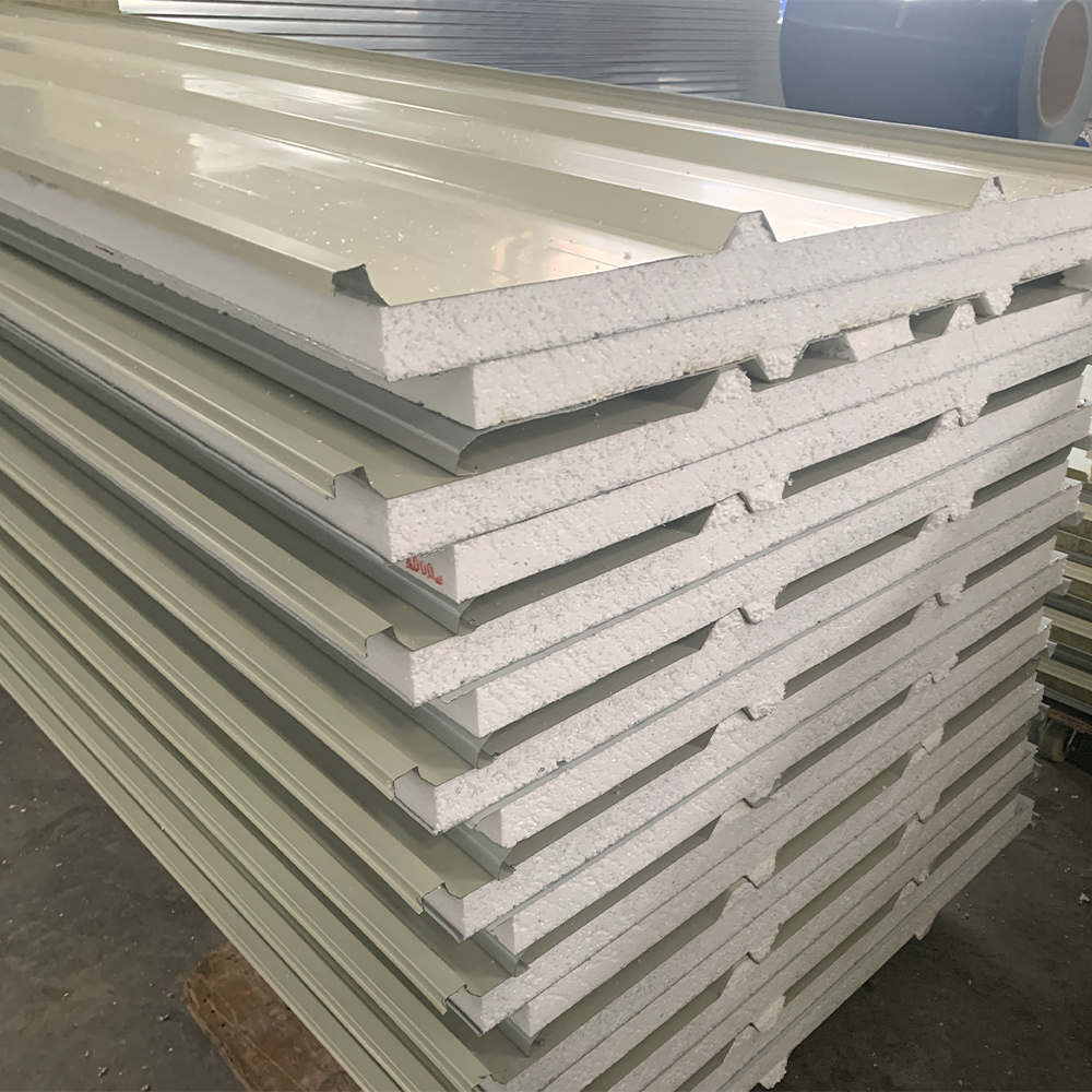 3d eps fireproof styrofoam sheet metal wall sandwich panel roof panels insulated eps sandwich