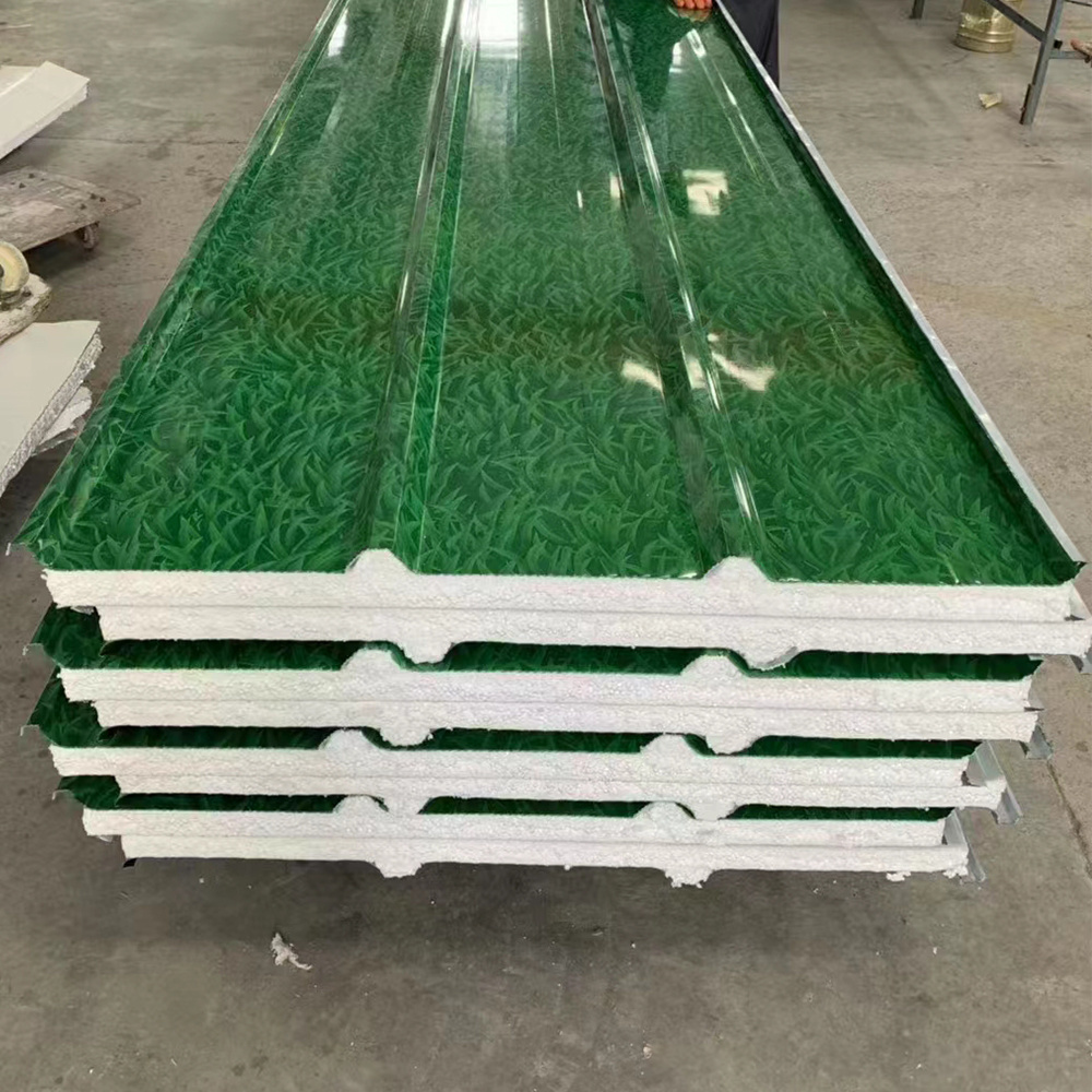 3d eps fireproof styrofoam sheet metal wall sandwich panel roof panels insulated eps sandwich