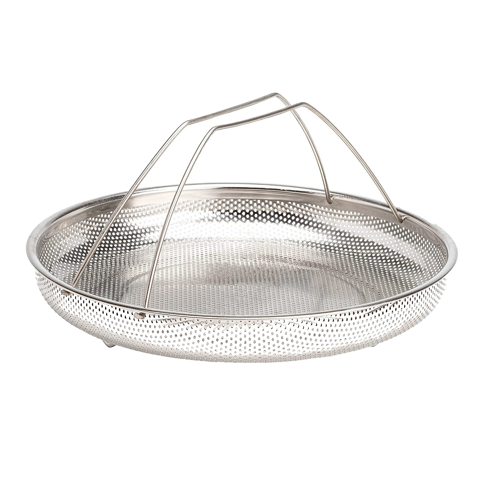 304 Stainless Steel Vegetable drain basket Mesh Breading Basket Wire Basket For Deep pot