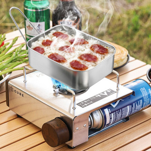 Stainless Steel Leakproof Thermal Insulation Lunch box Bento Box for Outdoor Camping Picnic