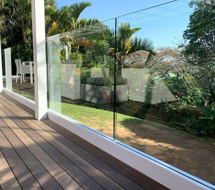 Tempered Glass For Railing And Fencing Handrail And Balustrades Railing System Transparent Glass