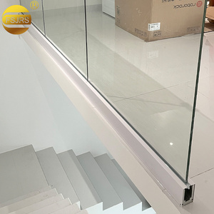 Aluminum U Channel Aluminum Profile For Frameless Glass Railing