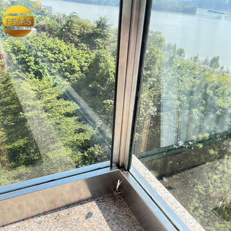 Aluminum U Channel Aluminum Profile For Frameless Glass Railing