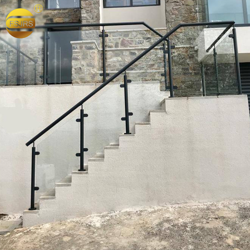 Bannister Handrail Interior Glass Railing Plexiglass Stair Railing