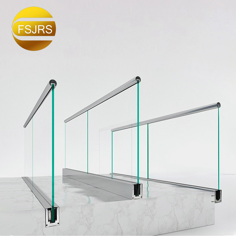 Fsjrs Veranda Spigot Stainless Steel Spigot Glass Railing Stainless Steel Top U Channel For Glass Railing