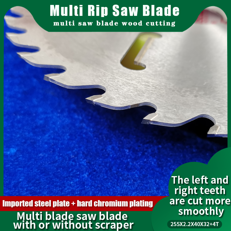 405mm 455mm 500mm Wood Cutting Round Log Multi Rip Saw Blade