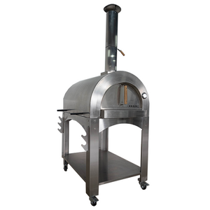 Wood Fired Stainless Steel Outdoor Pizza Oven BBQ