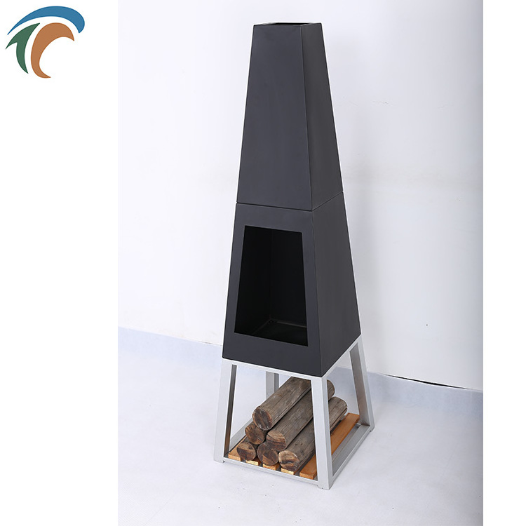 High Quality Chimenea Outdoor Fire Chimney Outside Outdoor Fire Garden Chimney Fire Pitplace