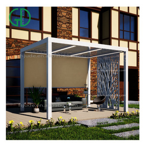 GD Doctor Garden used pergola for sale louvered roof pergola kits 6X3 awning retractable bioclimatic pergolas de aluminio