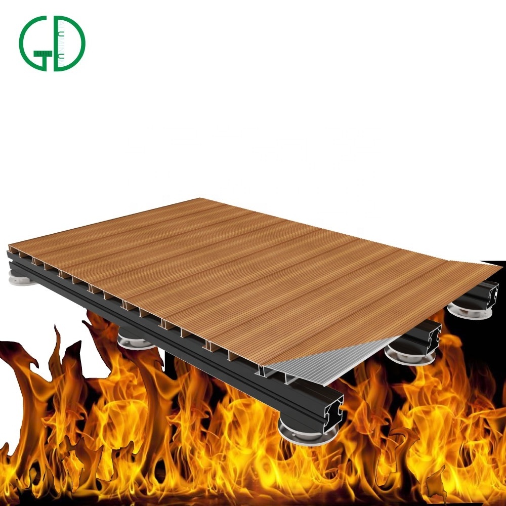 GD Aluminium stretch decke A2 Fire Proof profil australia marine skin eco friendly deck boards engineered wpc decking