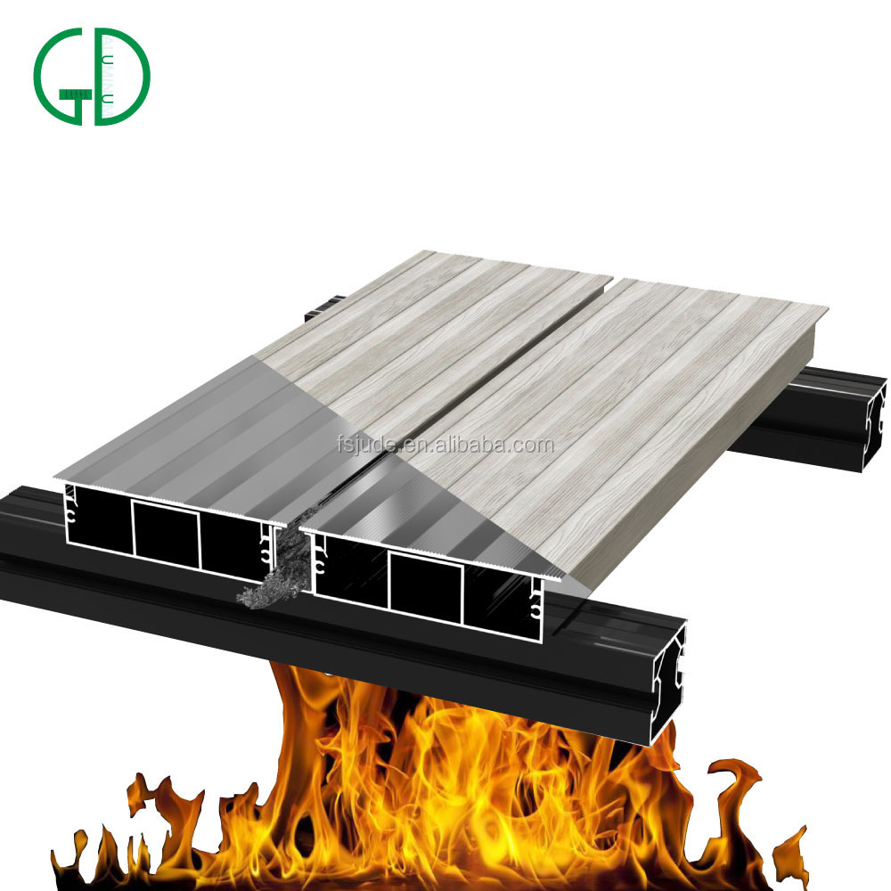 GD Aluminium stretch decke A2 Fire Proof profil australia marine skin eco friendly deck boards engineered wpc decking