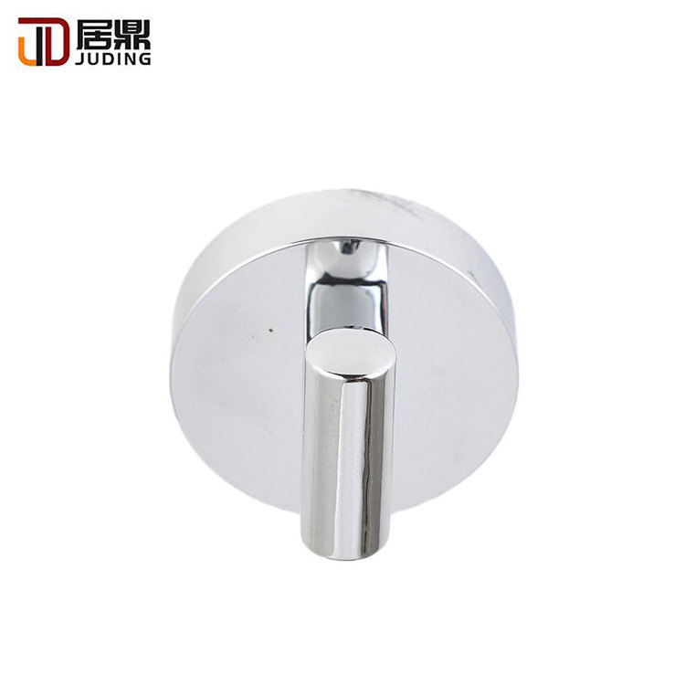 Customized Modern zinc-alloyed Bathroom Wall Mounted Towel Hook Single Hook