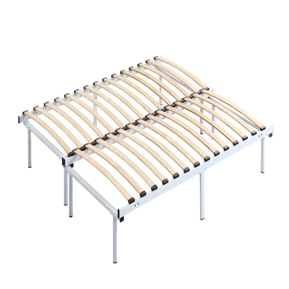 bedroom extendable slatted bed frame