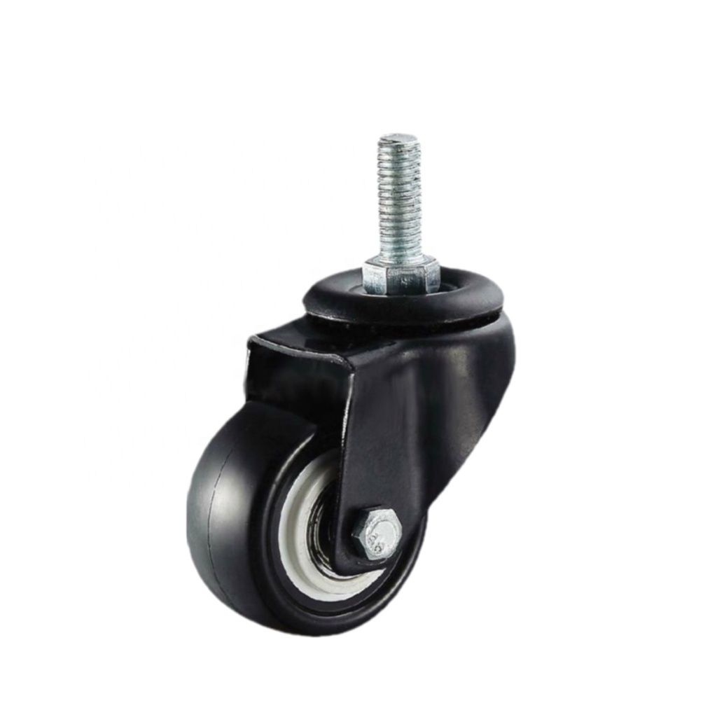 Caster Manufacturer Supply Threaded Rod Caster Wheels Office Chair Wheels Gold Diamond Caster