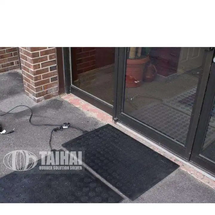 Cozy ice-snow ice-away heated melting mat for outdoor walkway driveway passageway