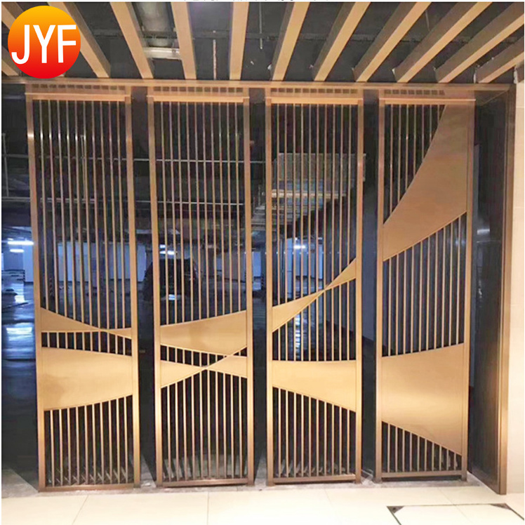 H626 304 Waterproof Stainless Steel 4 Fans Room Divider For Living Room And Kitchen