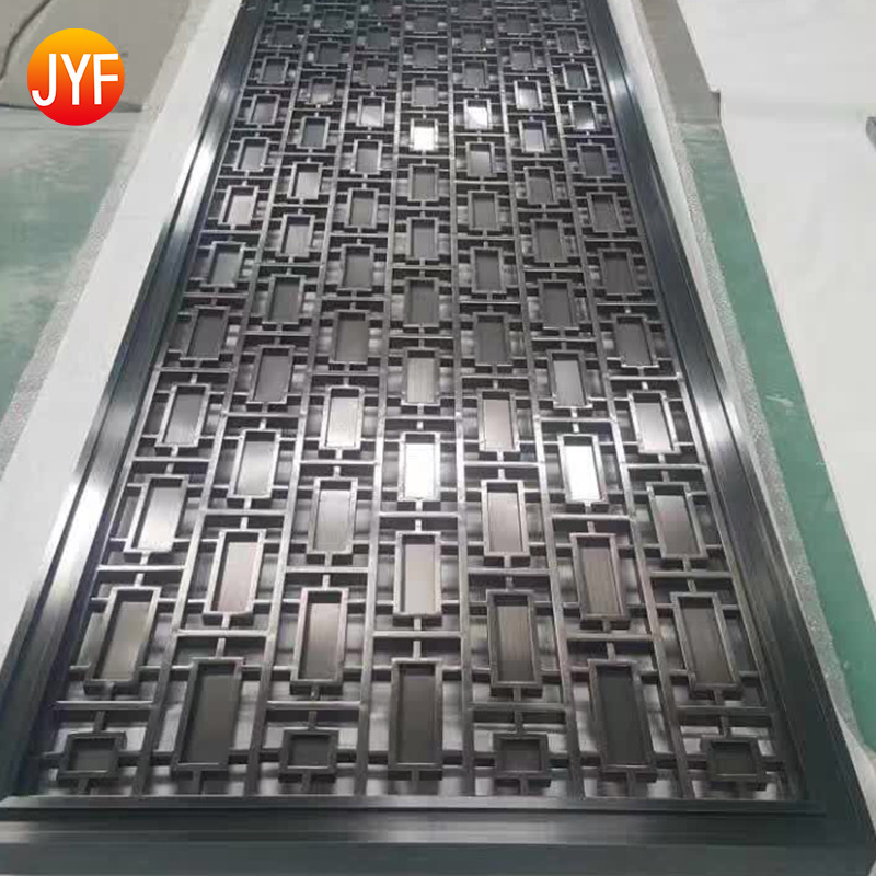 L037 Laser Cut Decorative Sheet Metal Screen Outdoor Screen Panel For Fences