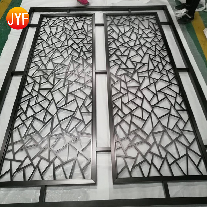 ZZ34 Wholesale Laser Cut Metal Mesh Mdf Decorative Hanging Room Divider