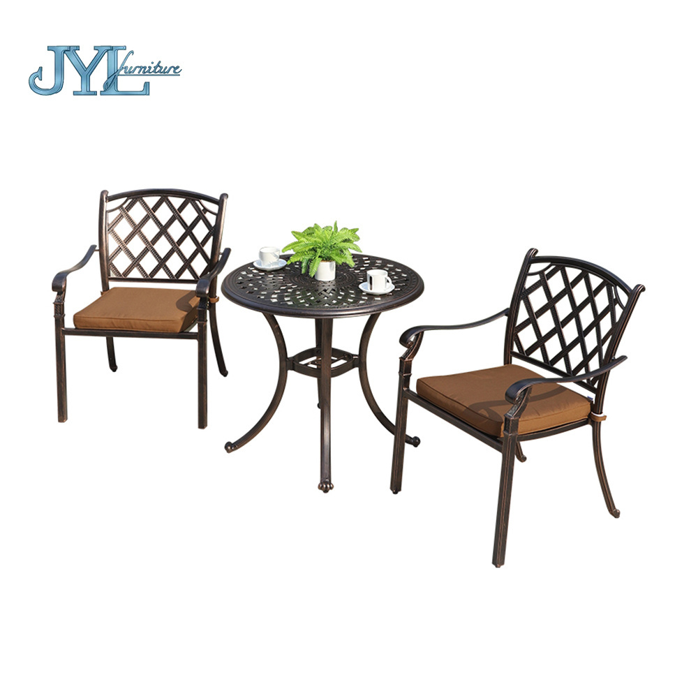 Bistro Chairs Cast Iron Metal Garden Chairs Modern Outdoor Patio Chairs And Table