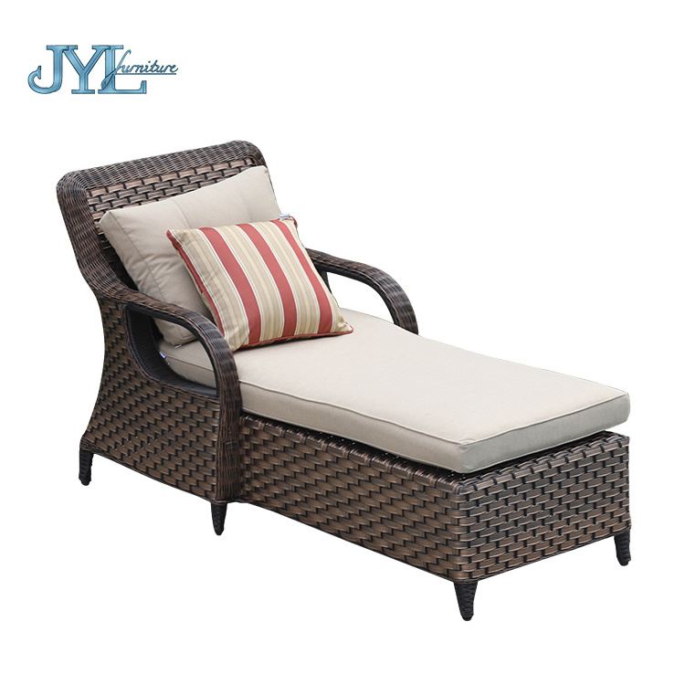 Garden Furniture Sun Loungers Daybed For Pool Side Beach Chair Rattan Lounge Chair