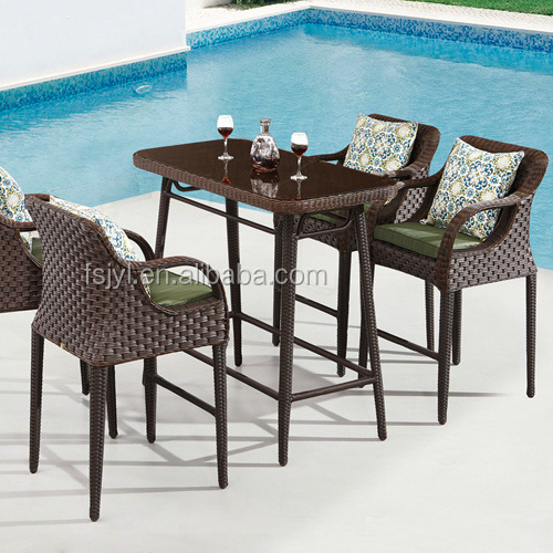 Outdoor Patio Furniture Sets Garden Conversation Sofa Set Rattan Wicker Patio Dining Table Set