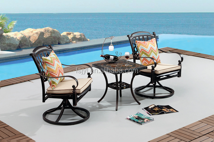 Wholesale Patio Furniture High Quality Aluminum Rattan Outdoor Furniture Set