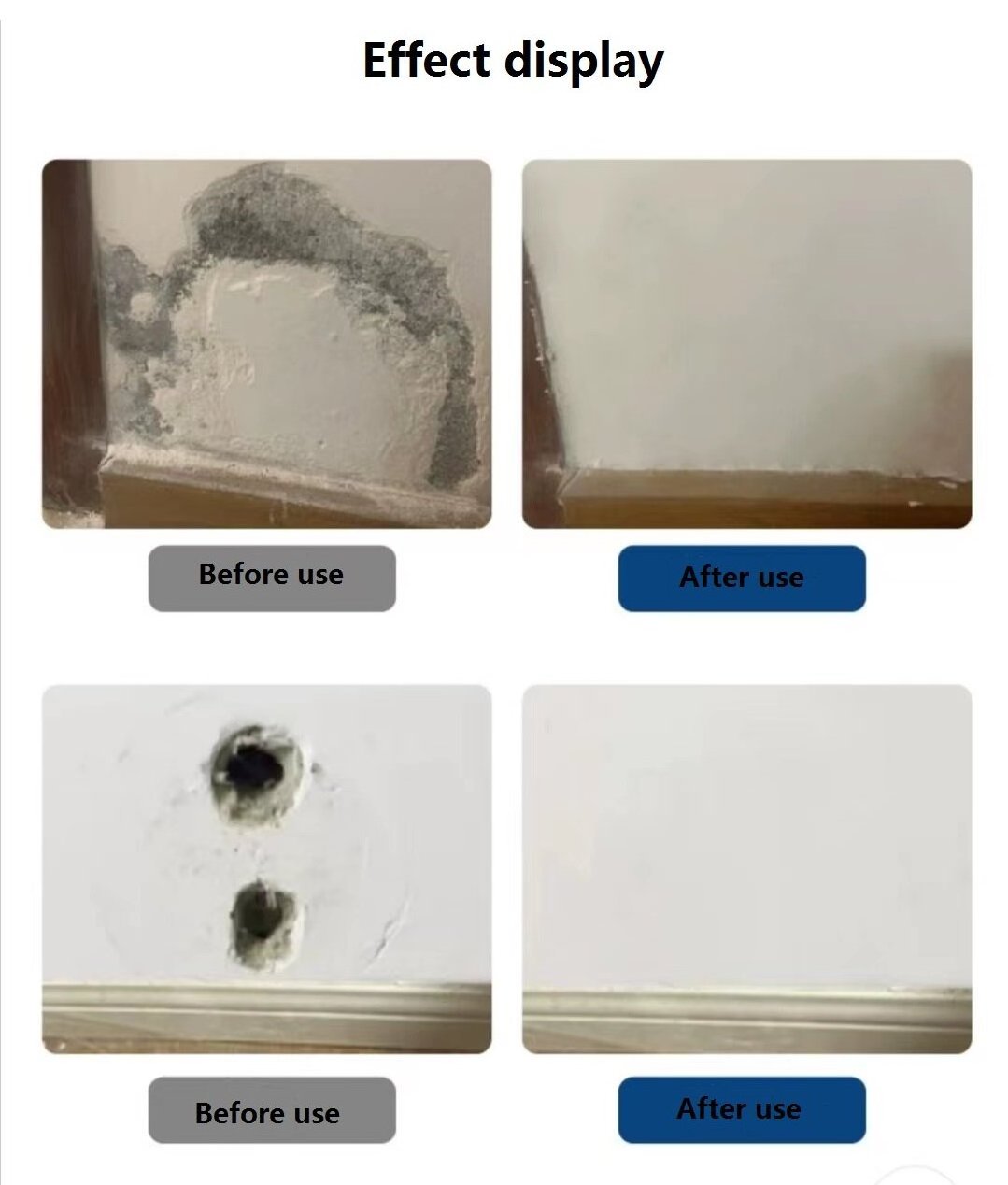 Manual wall repair special adhesive wall peeling defect renovation repair paste