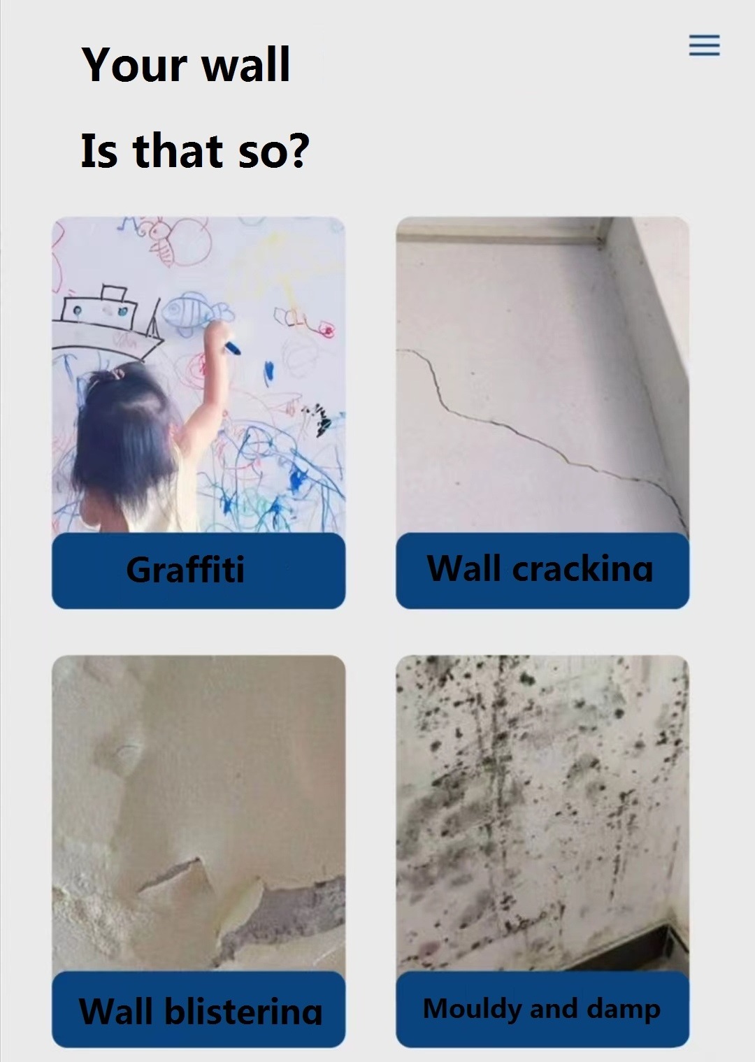 Manual wall repair special adhesive wall peeling defect renovation repair paste