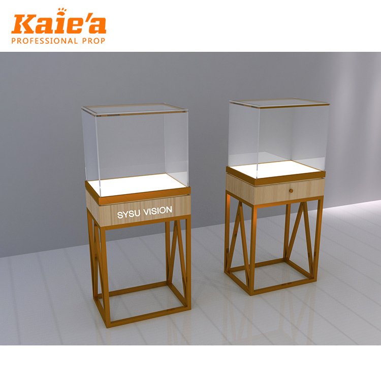 Modern style glass jewelry display cabinet and counter design for jewelry shop showcase wholesale