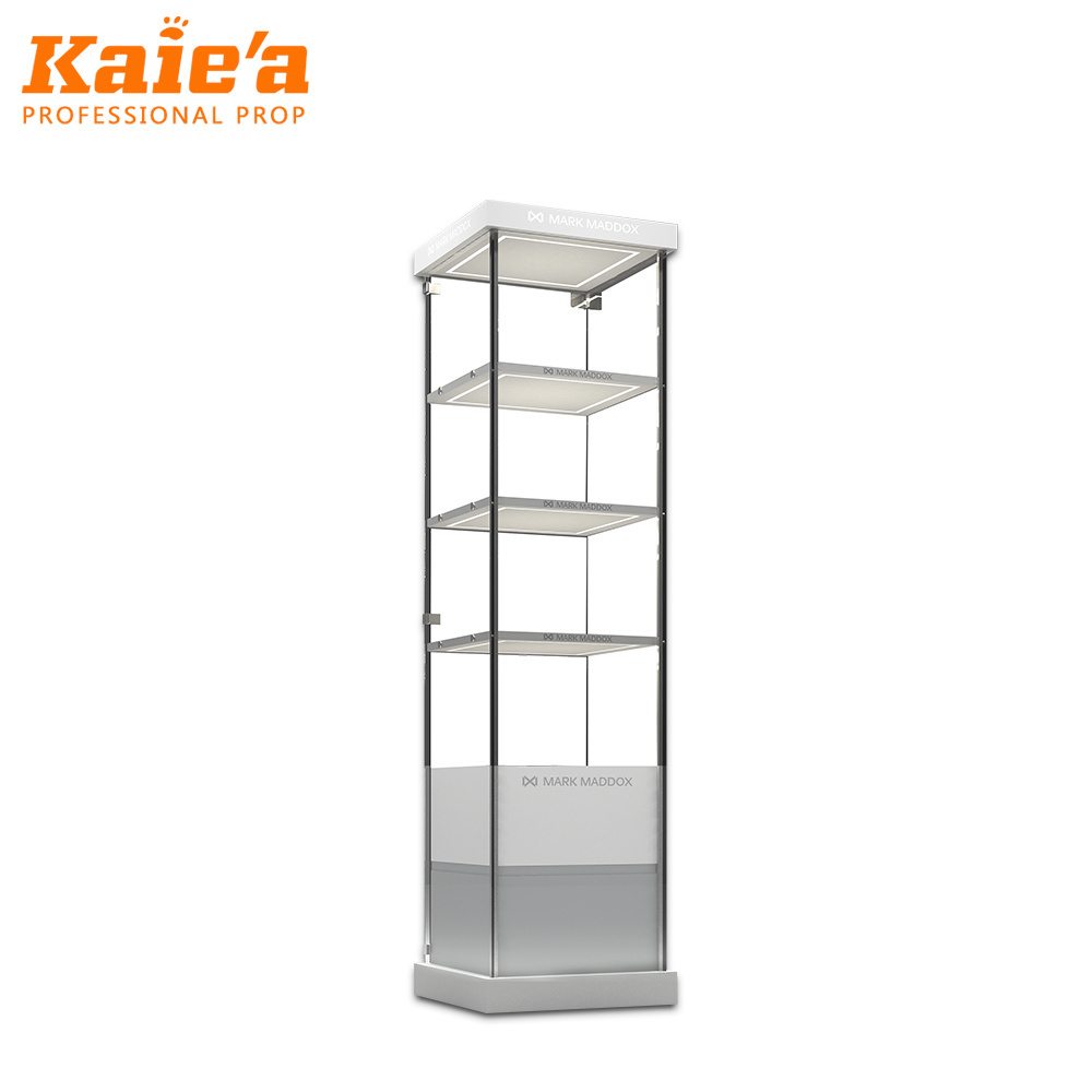 Lockable Glass Jewelry Showcase Display Cabinet Boutique display cabinet and used glass showcases