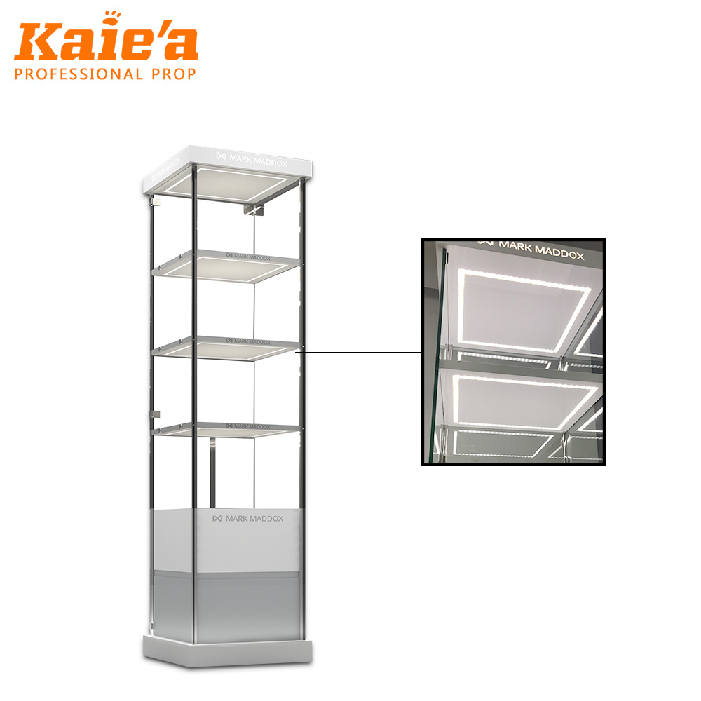 Lockable Glass Jewelry Showcase Display Cabinet Boutique display cabinet and used glass showcases