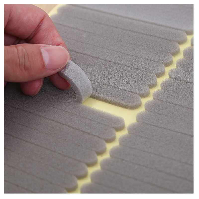 Custom Anti-Fog Memory Foam Nose Bridge sponge pads with Self-Adhesive Protection Strip Seal for DIY face covering craft