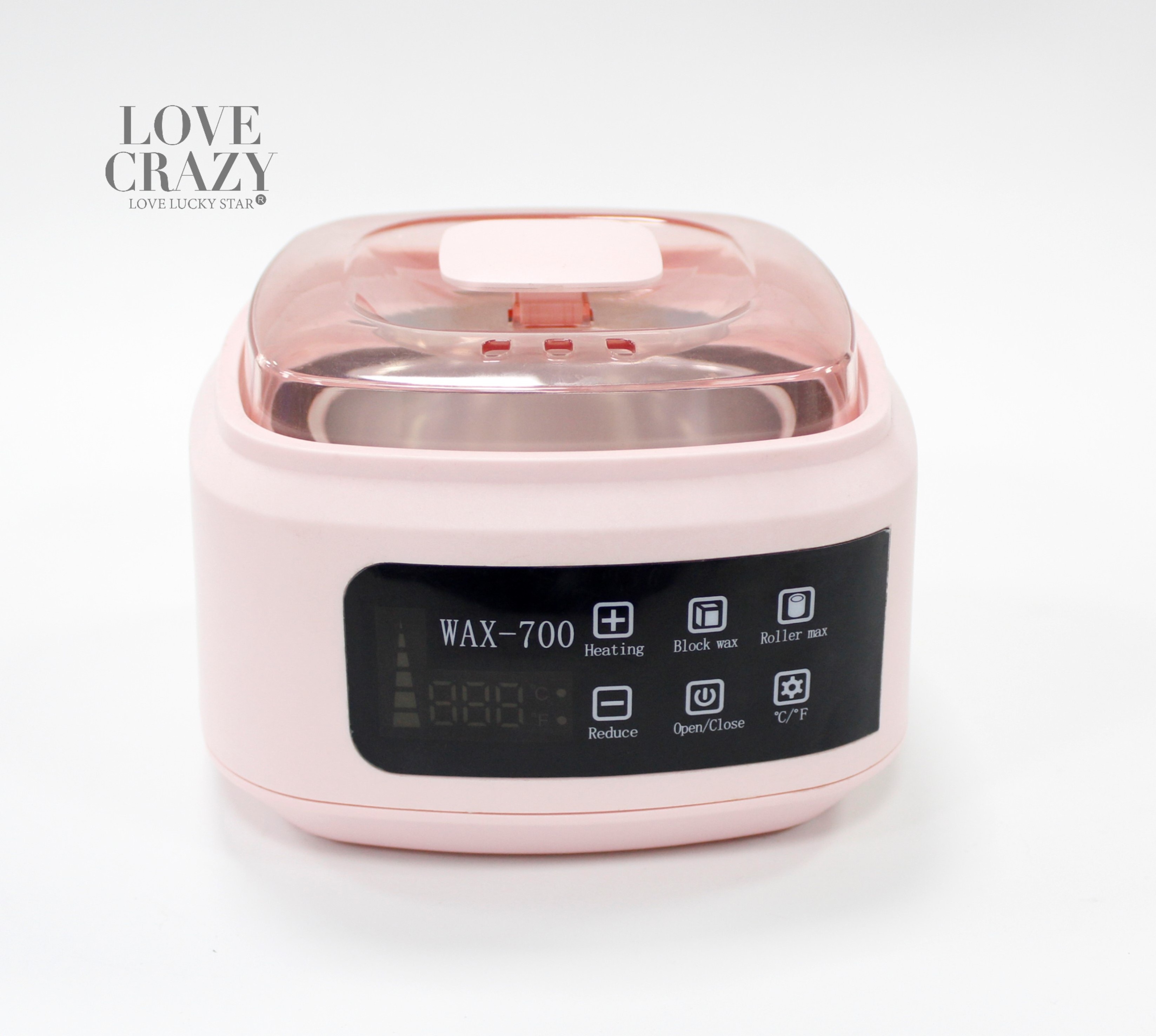 love crazy RAX-700 Original Hair Removal Roll Cartridge Heater Waxing Set Depilatory Epilator Liposoluble Wax Melting Machine