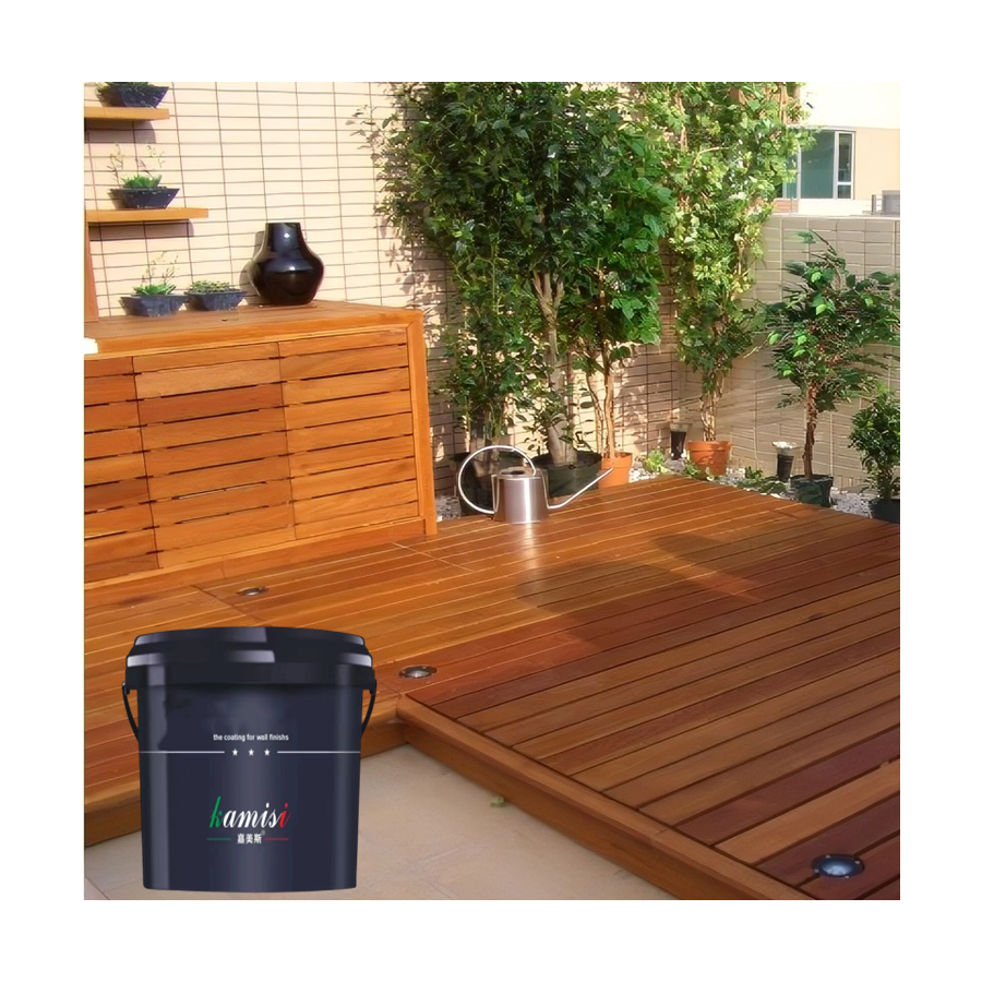 Jiameisi Outdoor Weather Resistant Mildew Proof Waterproof Wood Grain Water-Based Wood Wax Oil