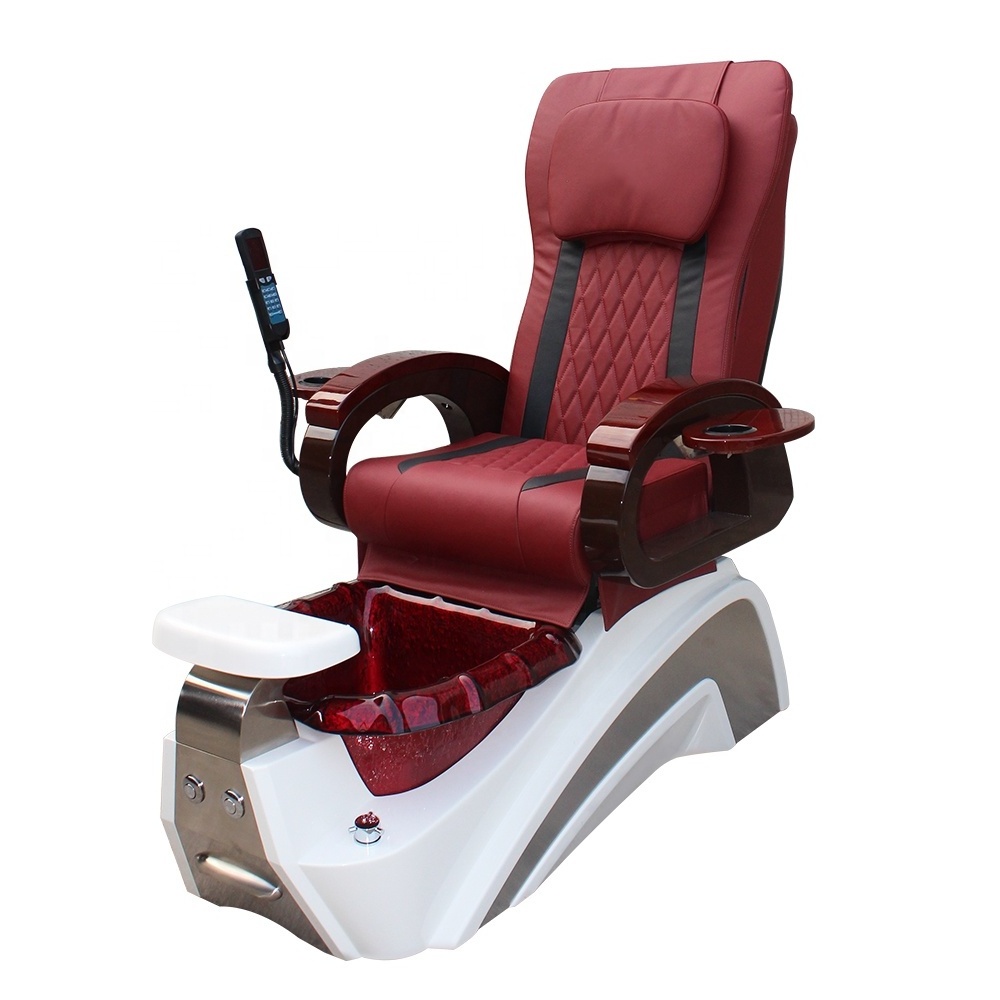 New Models Beauty Nail Salon Furniture And Equipment Luxury Recliner Foot Spa Massage Pedicure Chair