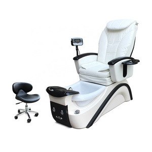 Wholesale Cheap Modern Luxury Beauty Nail Salon Furniture Electric Whirlpool Pipeless Foot Spa Massage Pedicure Chair