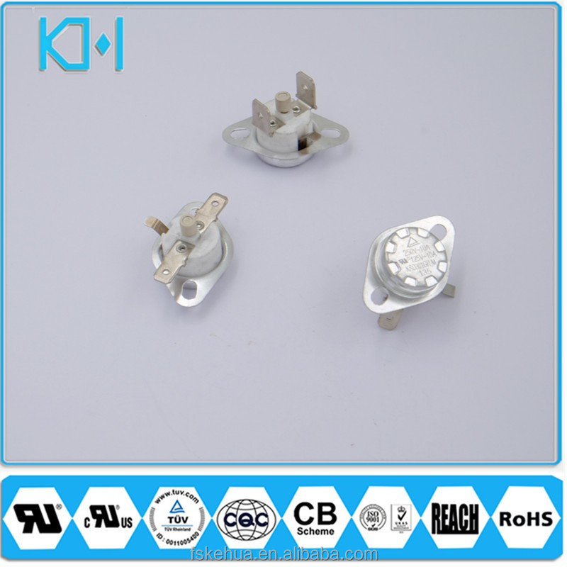 KH Bimetal Heating Limit Switch Ceramic High Temperature KSD301 Thermostat Water Heater Thermal Switch