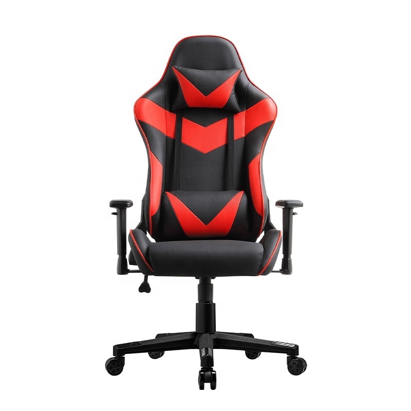 Custom Logo High Club Very Comfortable Woven Leather Gaming Chair With Speakers