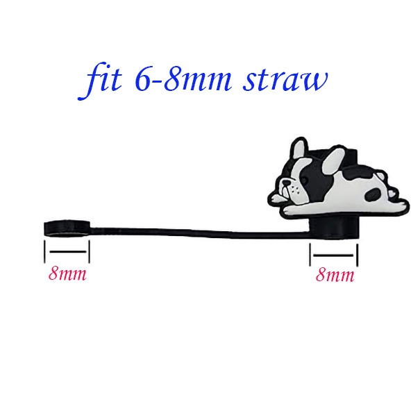 stitch new silicone custom straw topper charms for tumbers wholesale cute pvc set attachment straw topper