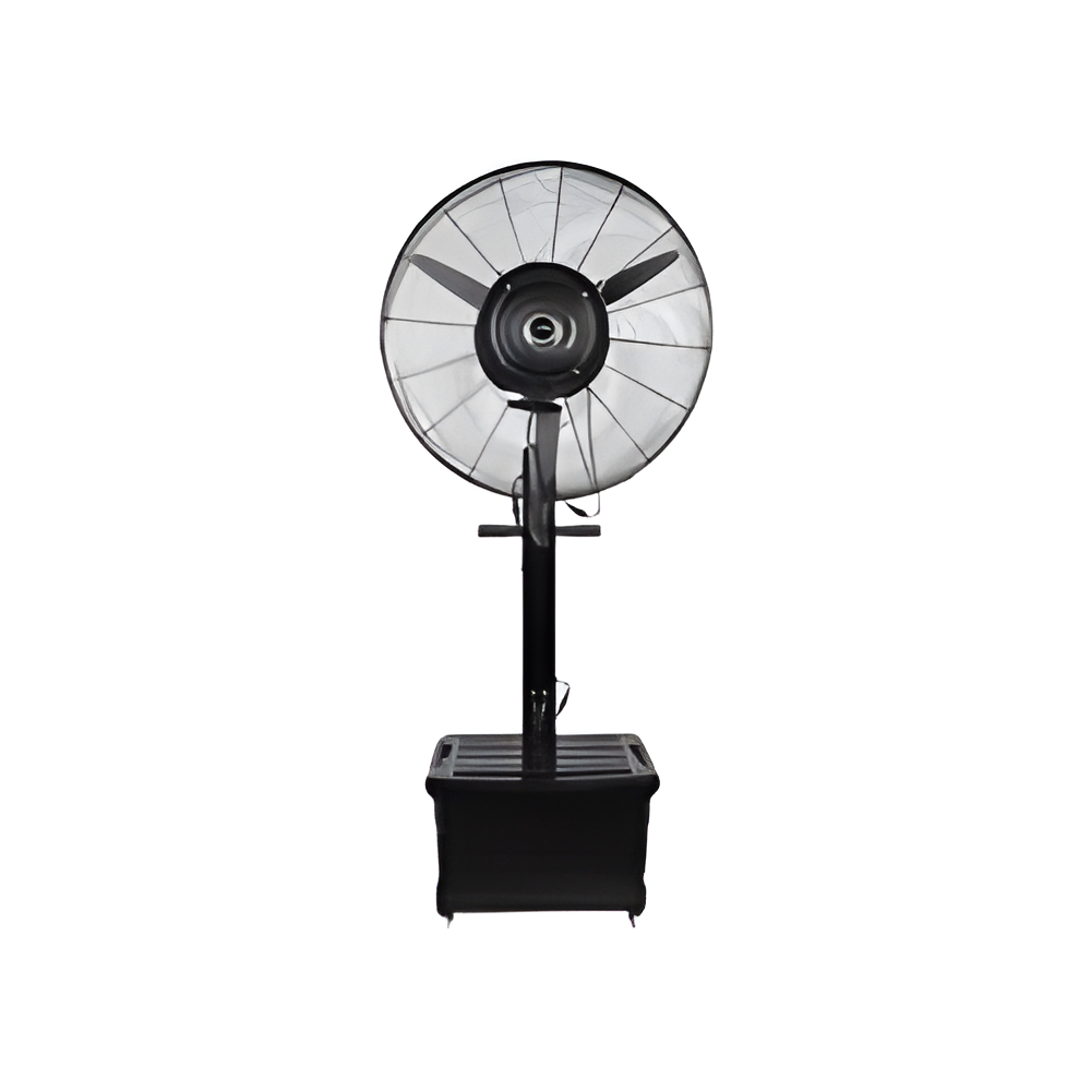 16 Inch Indoor Oscillating Cooling Cooler Portable Water Electric Spray Mist Stand Fan Digital Mist Fan 3 Blade Part 3 Years