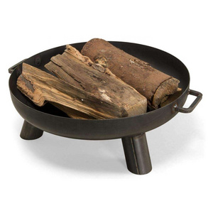 Brazier Steel Fire Pit Garden Terrace Classic Three Legs firepit Wood Burning Portable Fire Bowl