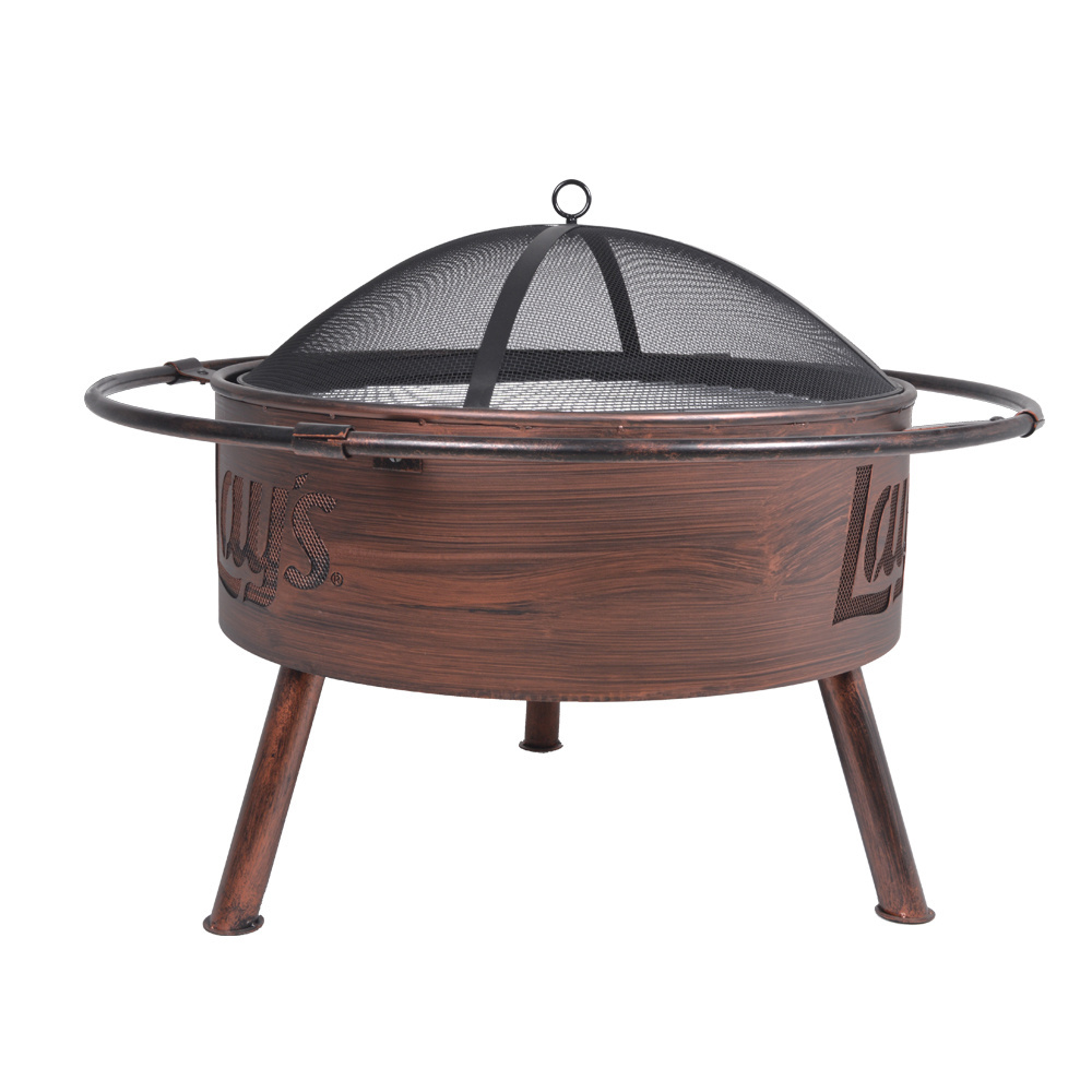 Mini Outdoor Home Wood Burning Customized Round Charcoal Indoor Fire Pit