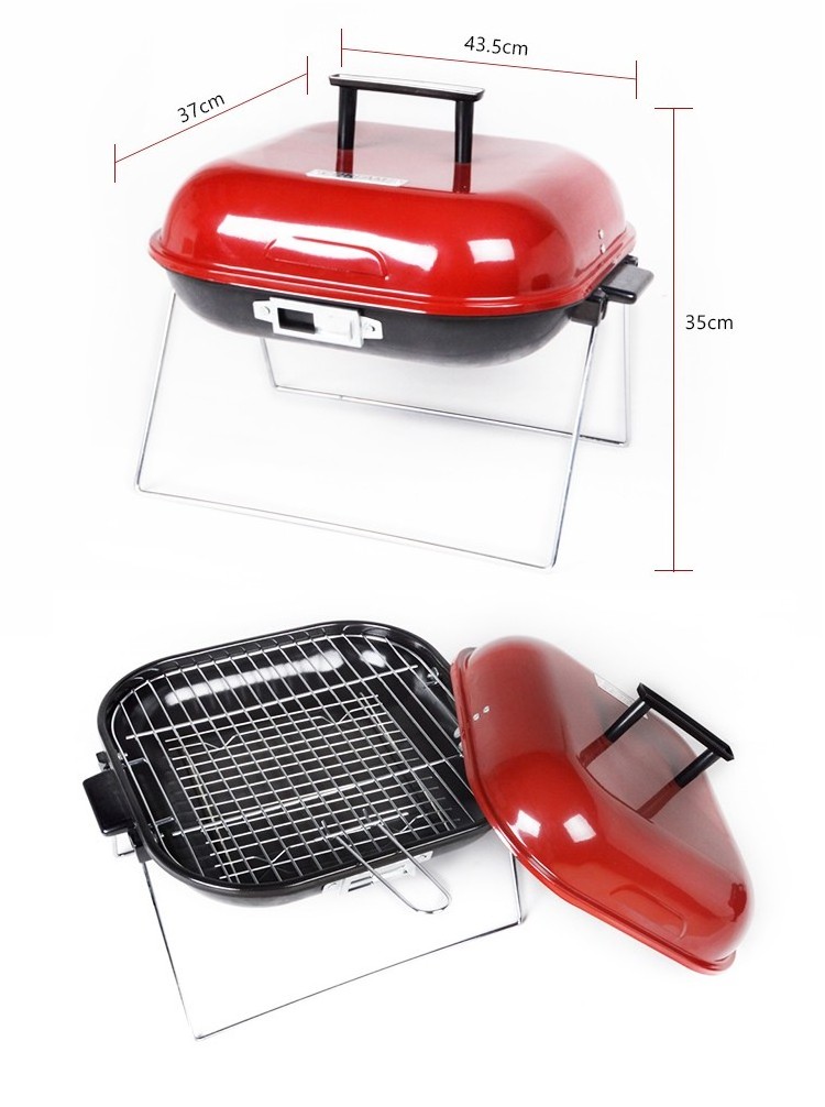 Barbecue Charcoal Grill Rotation Mini Portable Japanese Yakitori BBQ Grill